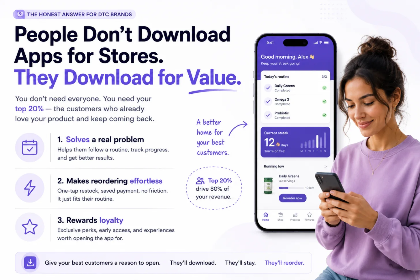 "Why Would Anyone Download Your App?" — An Honest Answer for DTC Brands